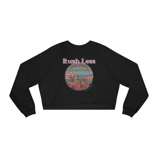 Cropped Pullover with 1980's + attitude - A laid back attitude!