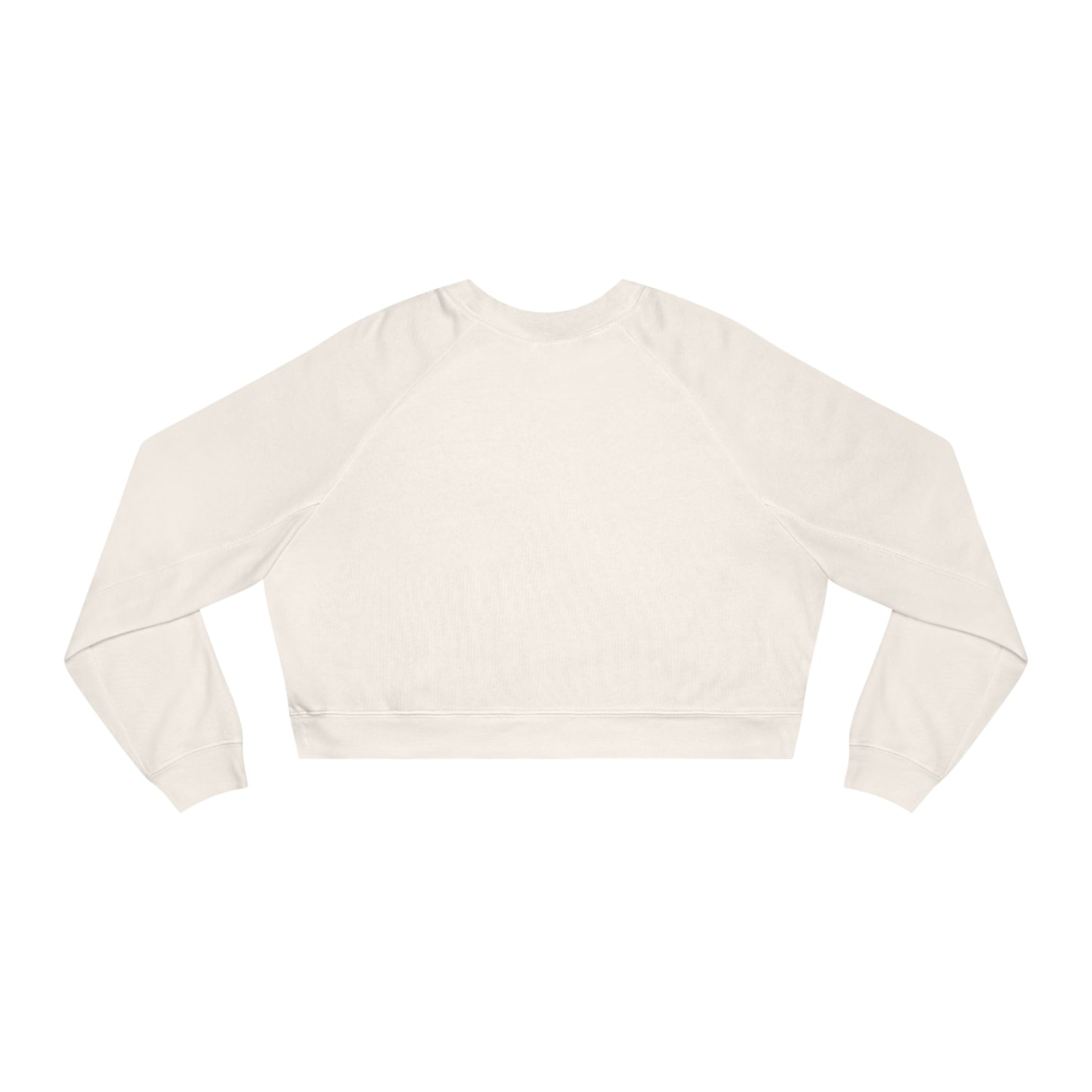 Cropped Pullover with 1980's + attitude - A laid back attitude!