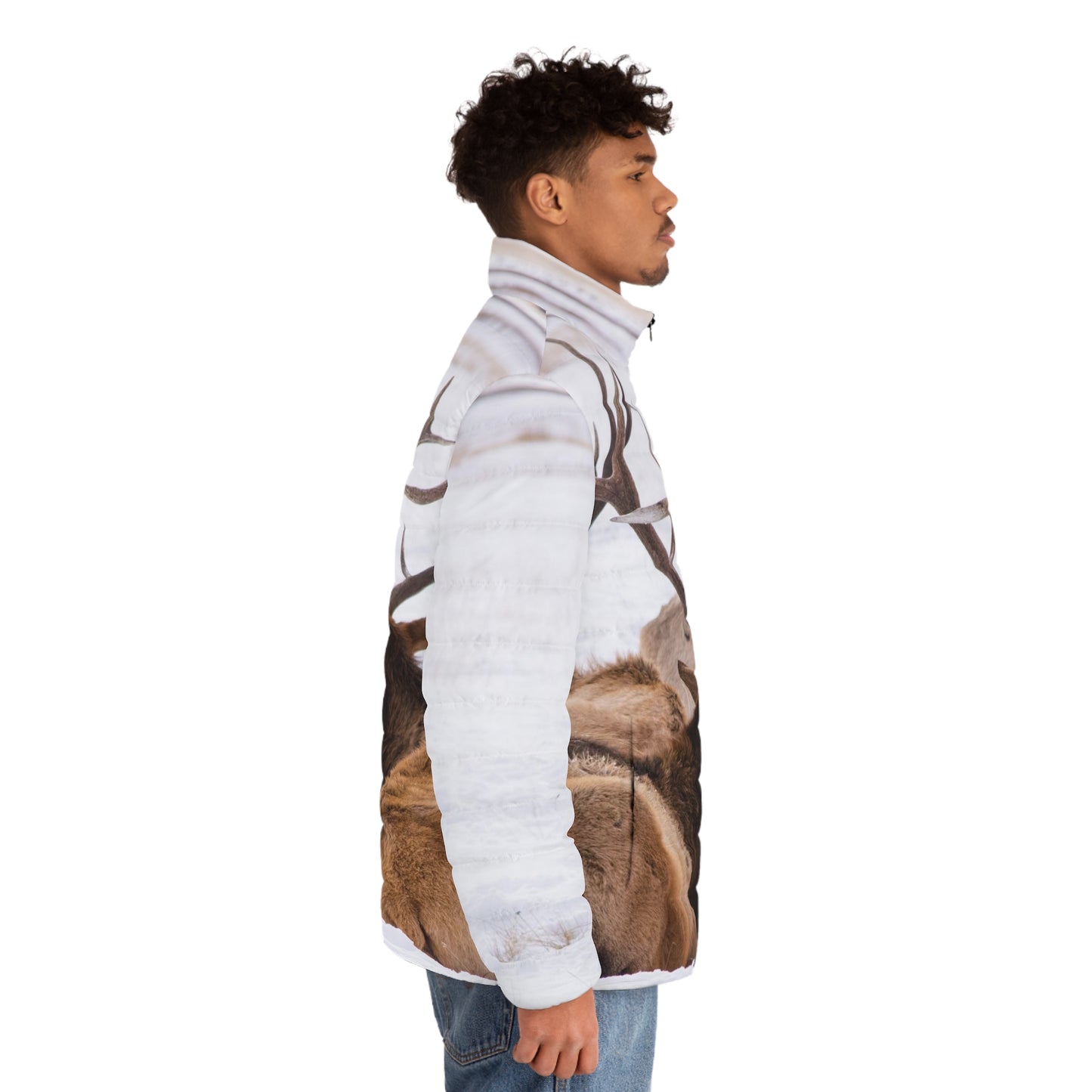 Men's Puffer Jacket (AOP)