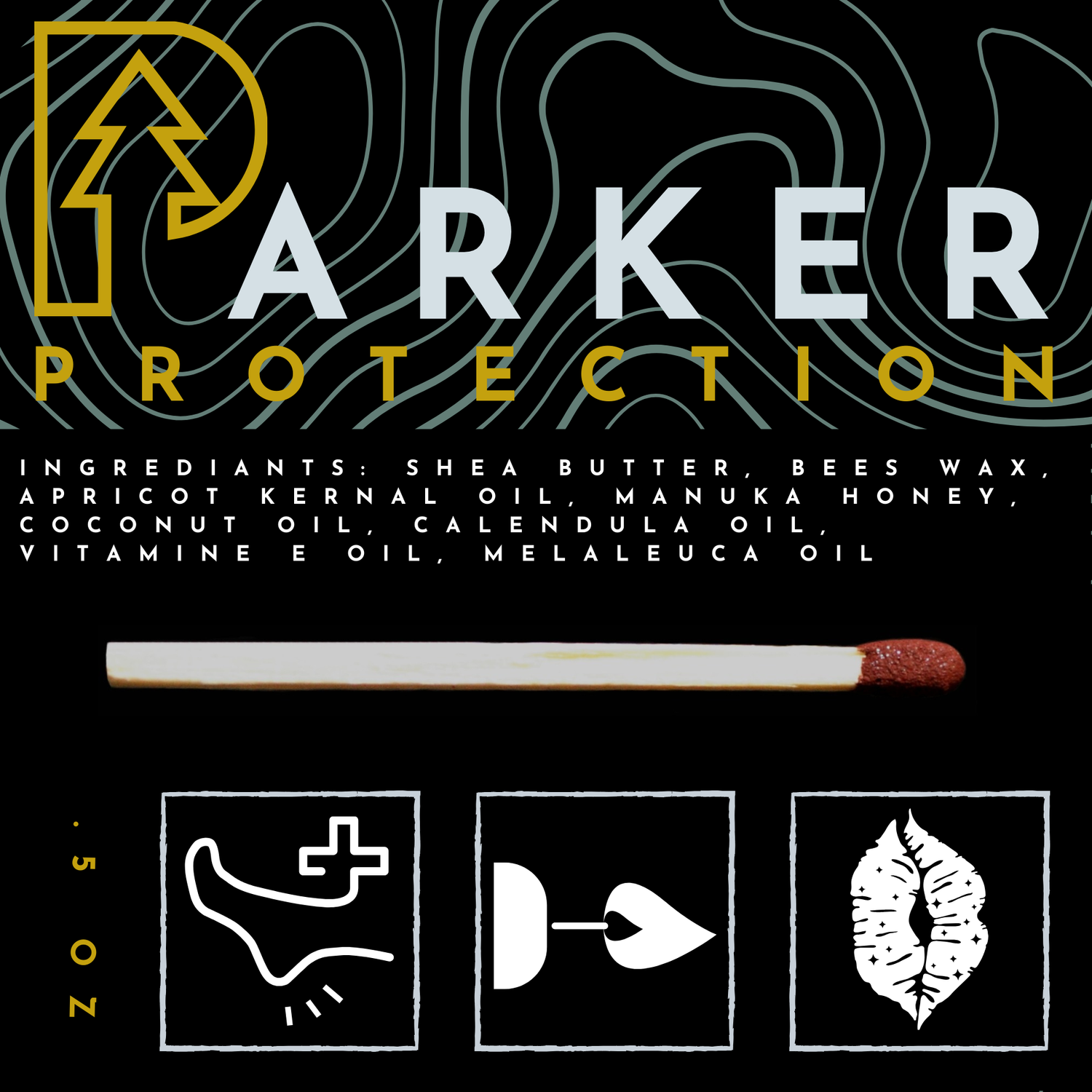 Parker Protection:    Lip Treatment | Light & Heat Source | Blister & Abrasion Soother
