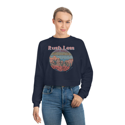 Cropped Pullover with 1980's + attitude - A laid back attitude!