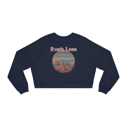 Cropped Pullover with 1980's + attitude - A laid back attitude!