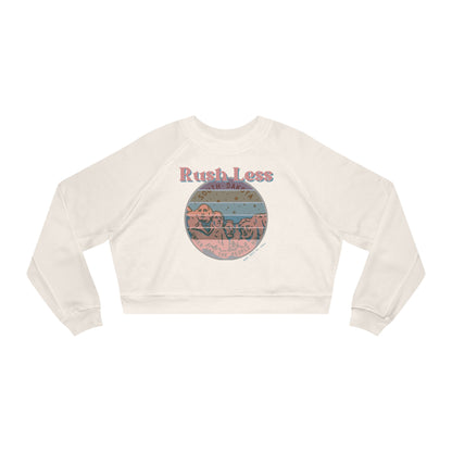 Cropped Pullover with 1980's + attitude - A laid back attitude!